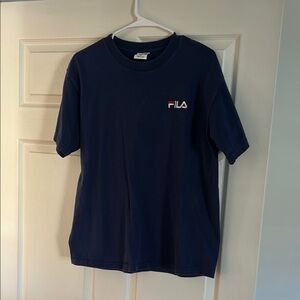 Size Medium Chargers Classic Soccer Tournament FILA Navy Blue T-Shirt